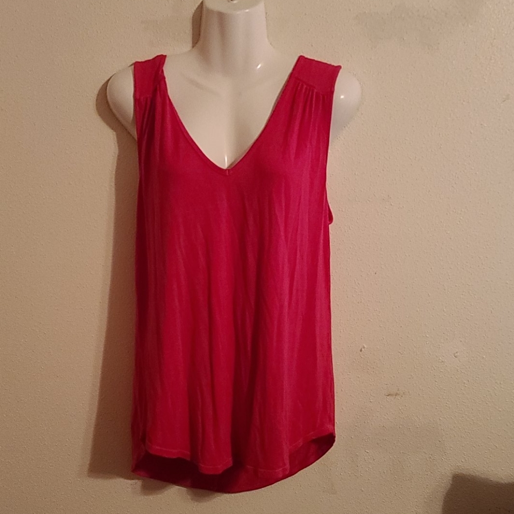 Ladies Pink Tank Top